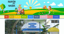 Desktop Screenshot of mansaodossonhos.com.br